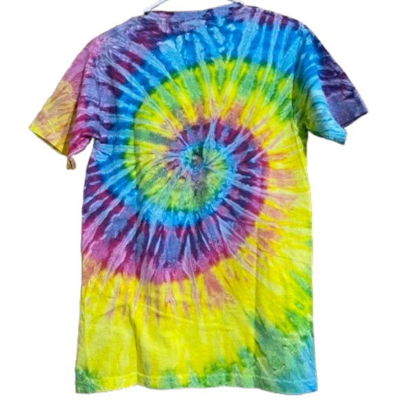 Hanes Multi 100% Cotton Embroidered “Jamaica Beach Landscape” Print Shirt Sz-S - Picture 5 of 5